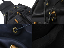 Load image into Gallery viewer, GUCCI グッチ バンブー バッグパック リュック・デイパック 00319980016 ブラックレザー ゴールド金具 美品 中古 57842