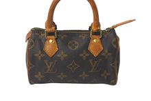 Load image into Gallery viewer, LOUIS VUITTON ルイヴィトン ミニスピーディー ハンドバッグ モノグラム M41534 ブラウン 良品 中古 57852