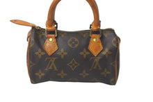 Load image into Gallery viewer, LOUIS VUITTON ルイヴィトン ミニスピーディー ハンドバッグ モノグラム M41534 ブラウン 良品 中古 57852