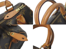 Load image into Gallery viewer, LOUIS VUITTON ルイヴィトン ミニスピーディー ハンドバッグ モノグラム M41534 ブラウン 良品 中古 57852