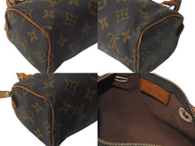 Load image into Gallery viewer, LOUIS VUITTON ルイヴィトン ミニスピーディー ハンドバッグ モノグラム M41534 ブラウン 良品 中古 57852