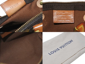 LOUIS VUITTON ルイヴィトン ミニスピーディー ハンドバッグ モノグラム M41534 ブラウン 良品 中古 57852