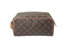 Load image into Gallery viewer, 極美品 LOUIS VUITTON ルイヴィトン ドップキット ポーチ クラッチバッグ M44494ブラウン ゴールド金具 中古 57853