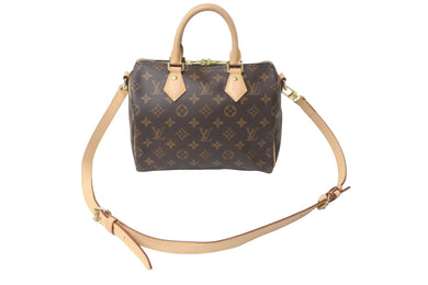 新品同様 LOUISVUITTON ルイヴィトン スピーディバンドリエール25 2WAYバッグ ミニボストン PVCコーティングキャンバス 中古 57854