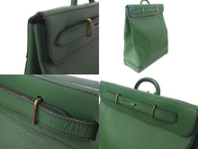 Load image into Gallery viewer, LOUIS VUITTON ルイヴィトン トートバッグ スペシャルオーダー グリーン エピレザー A10932 ゴールド金具 美品 中古 57858