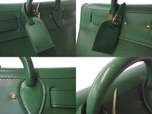 Load image into Gallery viewer, LOUIS VUITTON ルイヴィトン トートバッグ スペシャルオーダー グリーン エピレザー A10932 ゴールド金具 美品 中古 57858