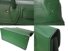 Load image into Gallery viewer, LOUIS VUITTON ルイヴィトン トートバッグ スペシャルオーダー グリーン エピレザー A10932 ゴールド金具 美品 中古 57858