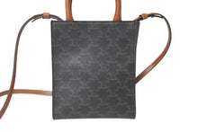 Load image into Gallery viewer, CELINE セリーヌ ショルダーバッグ ミニ バーティカルカバ 194372BZK.04LU ゴールド金具 美品 中古 57869