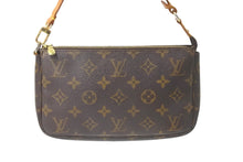 Load image into Gallery viewer, LOUIS VUITTON ルイヴィトン モノグラム ポシェット アクセソワール ブラウン M51980 ハンドバッグ ポーチ 美品 中古 57881