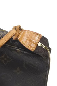 LOUIS VUITTON ルイヴィトン モノグラム ポシェット アクセソワール ブラウン M51980 ハンドバッグ ポーチ 美品 中古 57881