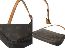 Load image into Gallery viewer, LOUIS VUITTON ルイヴィトン モノグラム ポシェット アクセソワール ブラウン M51980 ハンドバッグ ポーチ 美品 中古 57881