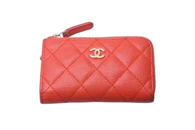 CHANEL シャネル コインケース キャビアスキン グレインドカーフスキン ココマーク 27番台 良品 中古 57884