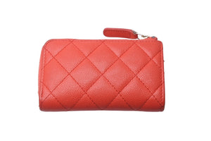 CHANEL シャネル コインケース キャビアスキン グレインドカーフスキン ココマーク 27番台 良品 中古 57884