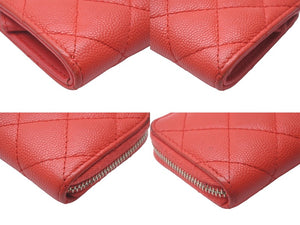 CHANEL シャネル コインケース キャビアスキン グレインドカーフスキン ココマーク 27番台 良品 中古 57884