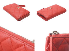 Load image into Gallery viewer, CHANEL シャネル コインケース キャビアスキン グレインドカーフスキン ココマーク 27番台 良品 中古 57884