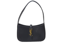Load image into Gallery viewer, SAINT LAURENT サンローラン ショルダーバッグ ワンショルダー レザー ブラック ゴールド 美品 中古 57894