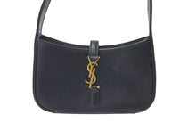 Load image into Gallery viewer, SAINT LAURENT サンローラン ショルダーバッグ ワンショルダー レザー ブラック ゴールド 美品 中古 57894