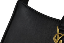 Load image into Gallery viewer, SAINT LAURENT サンローラン ショルダーバッグ ワンショルダー レザー ブラック ゴールド 美品 中古 57894