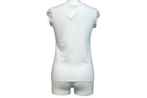 Christian Dior クリスチャンディオール 半袖Ｔシャツ 裁縫プリント サイズ12A ホワイト 2EBMTEE1RU 美品 中古 57907