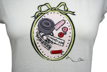 Load image into Gallery viewer, Christian Dior クリスチャンディオール 半袖Ｔシャツ 裁縫プリント サイズ12A ホワイト 2EBMTEE1RU 美品 中古 57907