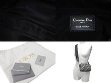 Load image into Gallery viewer, 極美品 Christian Dior クリスチャンディオール オブリーク ショルダーバッグ 29-BO-0271 キャンバス ネイビー 中古 57916