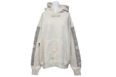 SAINT MICHAEL セントマイケル Denim Tears デニムティアーズ パーカー ヴィンテージ加工 SM-S23-0000-093 美品 中古 57925