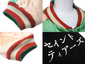 極美品 Saint MXXXXX × Denim Tears セントマイケル×デニムティアーズ スーベニアジャケット SM-S22-0000-059 サイズL 中古 57928