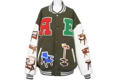 READY MADE レディメイド CHAIR JACKET ブルゾン スタジャン サイズ3 RE-CO-00-00-188 美品 中古 57930