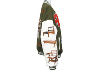 Load image into Gallery viewer, READY MADE レディメイド CHAIR JACKET ブルゾン スタジャン サイズ3 RE-CO-00-00-188 美品 中古 57930