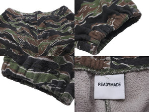 [USED/中古]READY MADE レディメイド パンツ グリーン ブラウン コットン L RM-J01-0000-027 Bランク 中古 57942