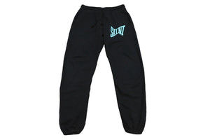 SAINT MICHAEL セントマイケル スウェットパンツ パンツ ロゴ ブラック SM-S23-0000-052 美品 中古 57943 