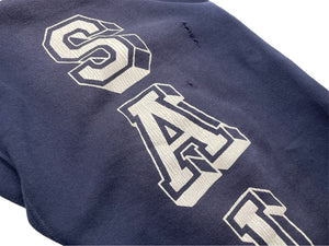 未使用 SAINT MICHAEL セントマイケル スウェットパンツ パンツ ロゴ ネイビー SM-S23-0000-054 中古 57944 