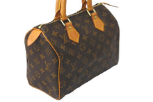 Load image into Gallery viewer, LOUIS VUITTON ルイヴィトン ハンドバッグ スピーディー25 モノグラム M41528 PVC レザー ゴールド金具 美品 中古 57958
