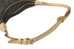 LOUIS VUITTON ルイヴィトン ショルダーバッグ M51265 ブーローニュ30 モノグラム PVC ブラウン ゴールド 美品 中古 57966