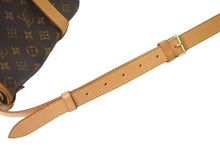 Load image into Gallery viewer, LOUIS VUITTON ルイヴィトン ショルダーバッグ M42254 ソミュール35 モノグラムキャンバス ブラウン ゴールド 美品 中古 57968