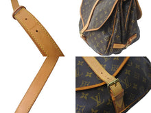Load image into Gallery viewer, LOUIS VUITTON ルイヴィトン ショルダーバッグ M42254 ソミュール35 モノグラムキャンバス ブラウン ゴールド 美品 中古 57968
