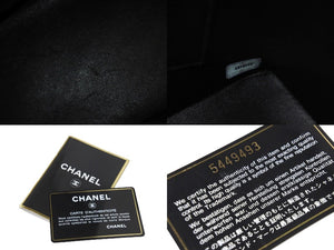 CHANEL シャネル ハンドバッグ 復刻トート キャビアスキン マトラッセ ココマーク 5番台 ゴールド金具 美品 中古 57971