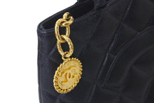 Load image into Gallery viewer, CHANEL シャネル ハンドバッグ 復刻トート キャビアスキン マトラッセ ココマーク 5番台 ゴールド金具 美品 中古 57971