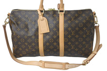 Load image into Gallery viewer, LOUIS VUITTON ルイヴィトン ボストンバッグ M41418 キーポルバンドリエール45 モノグラム ブラウン ゴールド金具 美品 中古 57974
