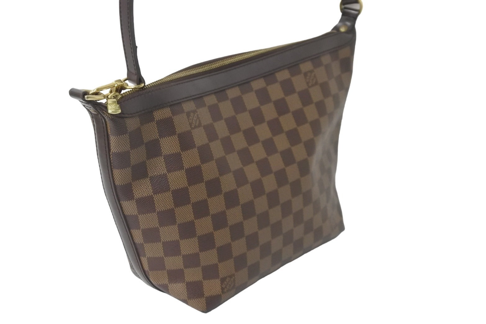 内側LOUIS VUITTON ルイヴィトン ショルダーバッグ N51995 ダミエ エベヌ イロヴォMM PVC レザー ブラウン 美品  54134