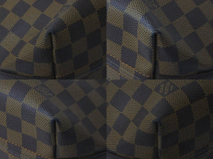 LOUIS VUITTON ルイヴィトン ショルダーバッグ N51995 ダミエ エベヌ イロヴォMM PVC レザー ブラウン 美品 中古 54134