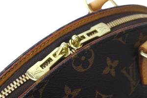 極美品 LOUIS VUITTON ルイヴィトン ハンドバッグ M51127 エリプスPM モノグラムキャンバス ブラウン ゴールド金具 中古 57984