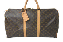 Load image into Gallery viewer, LOUIS VUITTON ルイヴィトン ボストンバッグ キーポル50 モノグラム M41426 ブラウン ゴールド金具 美品 中古 57986
