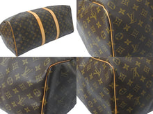 Load image into Gallery viewer, LOUIS VUITTON ルイヴィトン ボストンバッグ キーポル50 モノグラム M41426 ブラウン ゴールド金具 美品 中古 57986