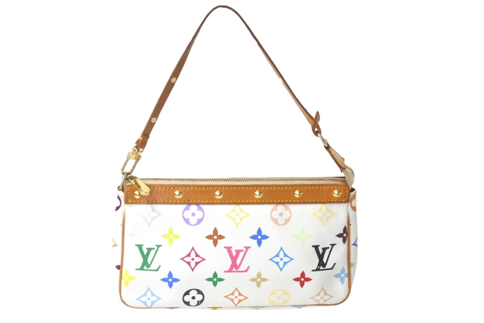 LOUIS VUITTON ルイヴィトン 村上隆 別売りスト付き ポシェットアクセ 