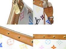 Load image into Gallery viewer, LOUIS VUITTON ルイヴィトン 村上隆 別売りスト付き ポシェットアクセソワール マルチカラー M92649 ゴールド金具 美品 中古 57993
