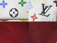 Load image into Gallery viewer, LOUIS VUITTON ルイヴィトン 村上隆 別売りスト付き ポシェットアクセソワール マルチカラー M92649 ゴールド金具 美品 中古 57993