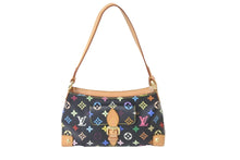 Load image into Gallery viewer, LOUIS VUITTON ルイヴィトン ショルダーバッグ M40099 モノグラムマルチカラー エライザ ノワール ブラック 美品 中古 57994
