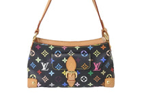 Load image into Gallery viewer, LOUIS VUITTON ルイヴィトン ショルダーバッグ M40099 モノグラムマルチカラー エライザ ノワール ブラック 美品 中古 57994