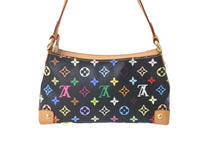 Load image into Gallery viewer, LOUIS VUITTON ルイヴィトン ショルダーバッグ M40099 モノグラムマルチカラー エライザ ノワール ブラック 美品 中古 57994